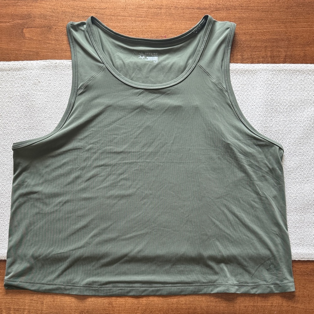 Aerie Sage Green Women's Tank Top
